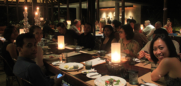 Fund raising diner at Uma Cucinna Fund raising diner at Uma Cucinna